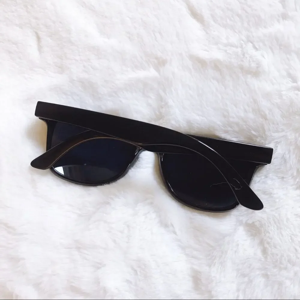 Nova Black Unisex Kids Sunglasses